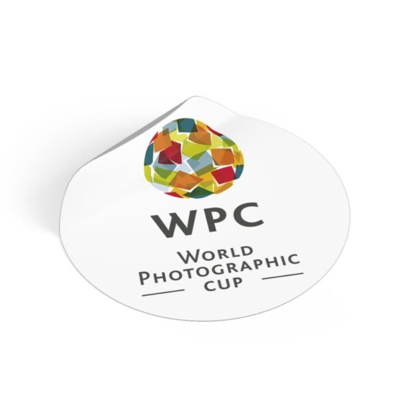 WPC Round Vinyl Stickers Indoor/Outdoor - Image 2