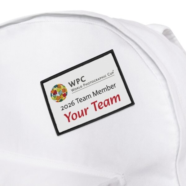 2026  WPC Team Member Custom Iron-On/Sew On Embroidered Patches - Image 4