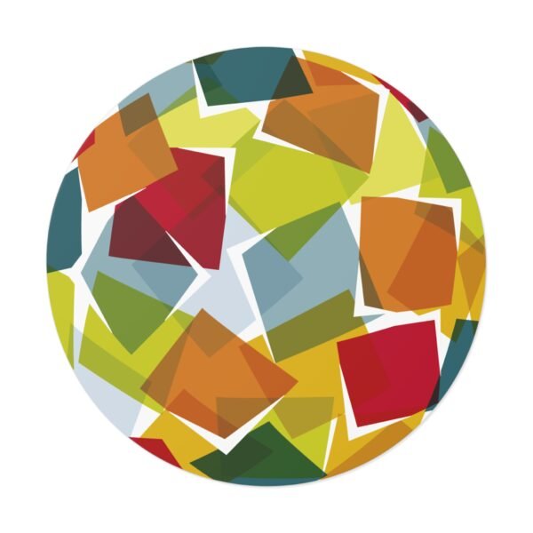 WPC globe. Round Vinyl Stickers - Image 13