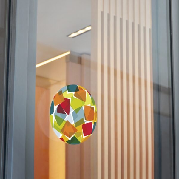 WPC globe. Round Vinyl Stickers - Image 15