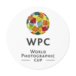 WPC Round Vinyl Stickers Indoor/Outdoor