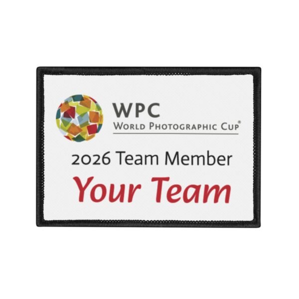 2026  WPC Team Member Custom Iron-On/Sew On Embroidered Patches