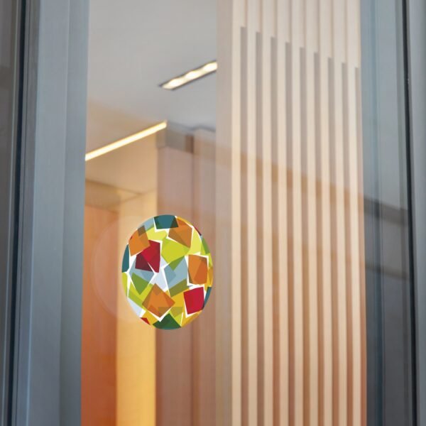 WPC globe. Round Vinyl Stickers - Image 11