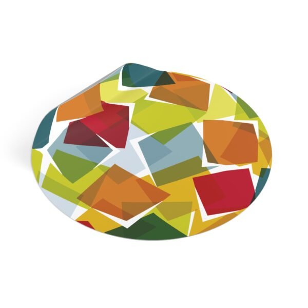 WPC globe. Round Vinyl Stickers - Image 6